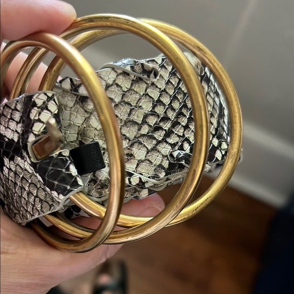 CAbi Snake Print Belt & Purse - Picture 3 of 8